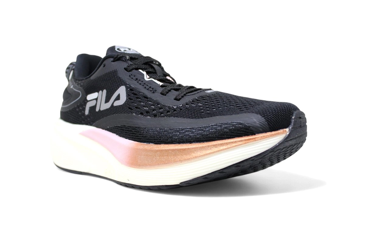 Tenis Fila Racer T2 Xtreme - masculino - preto e branco