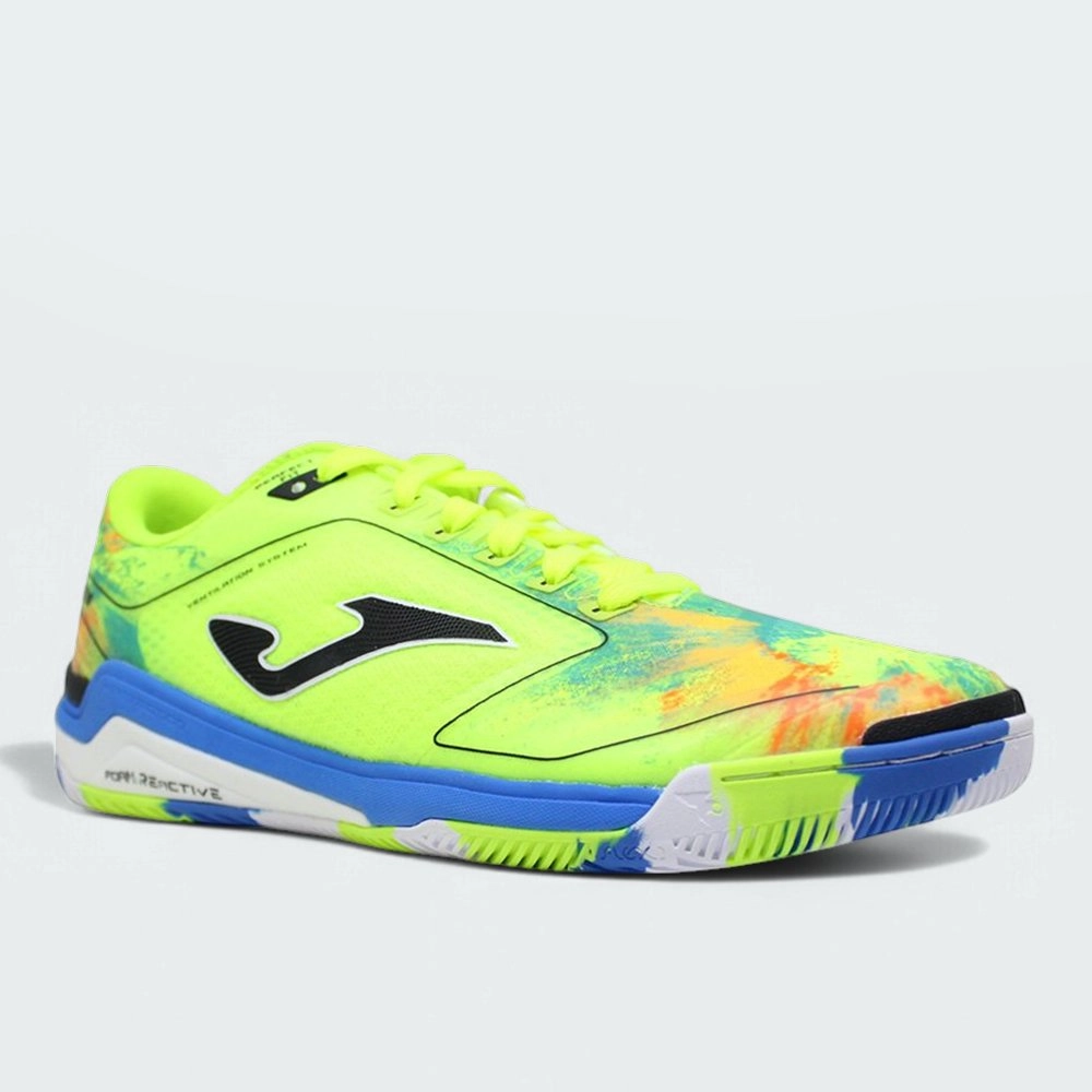 Tenis Futsal Mizuno Morelia Club - masculino - preto e branco