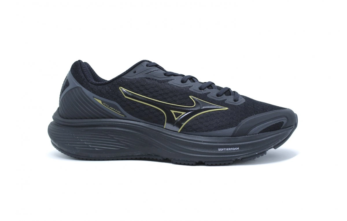 Tenis Mizuno Atlantis - masculino - vermelho e preto