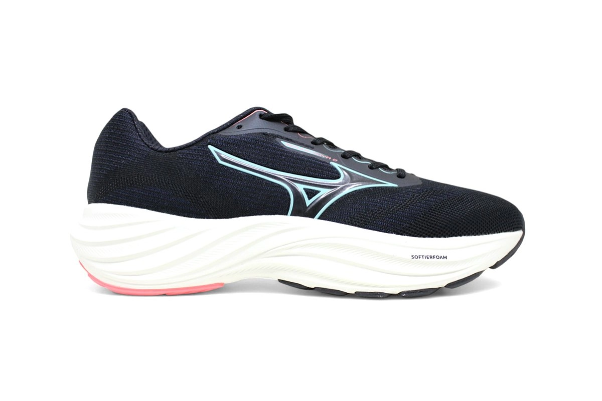 Tenis Mizuno Jet 7 - feminino - azul e branco