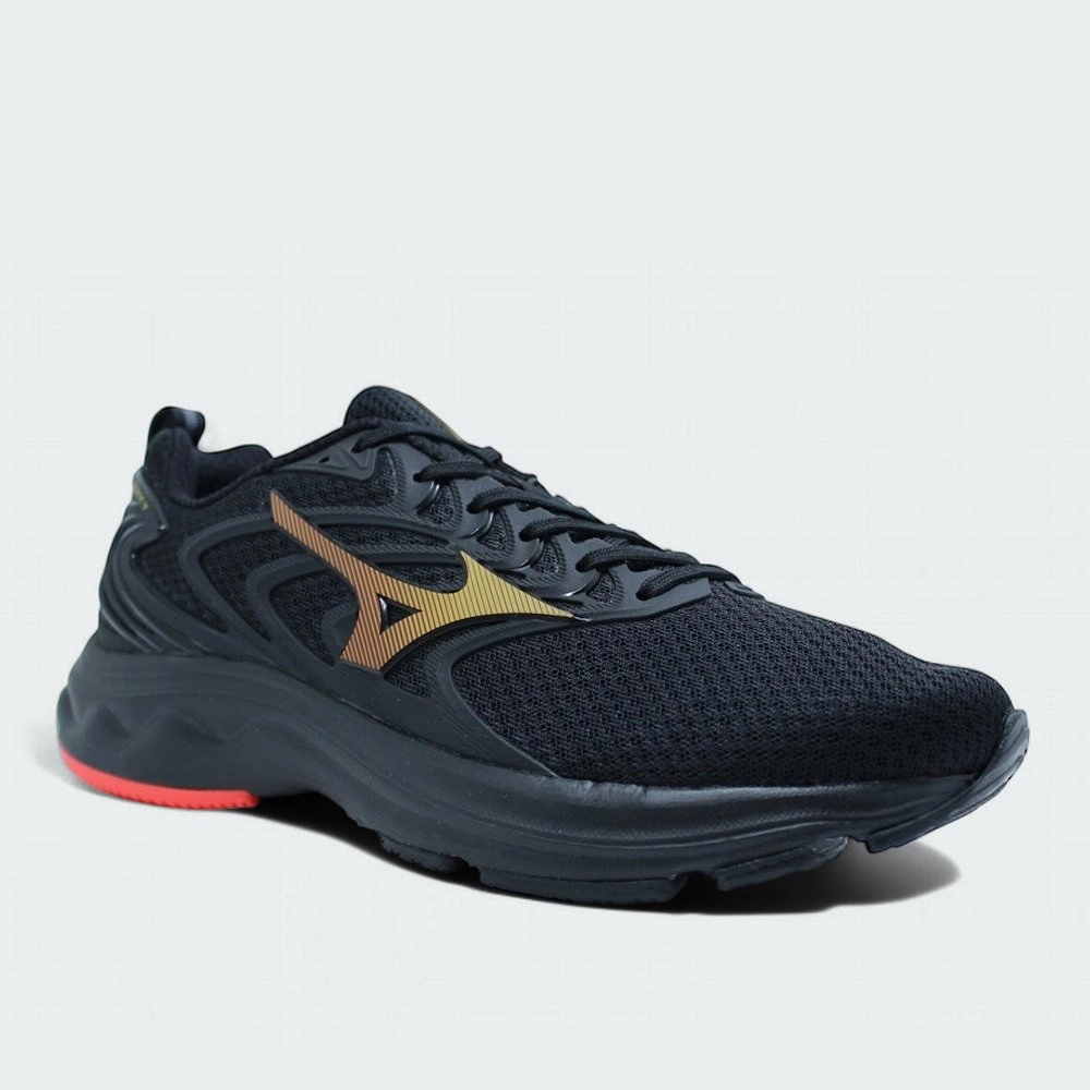 Tenis Mizuno Space 4 infantil - unissex - rosa e branco
