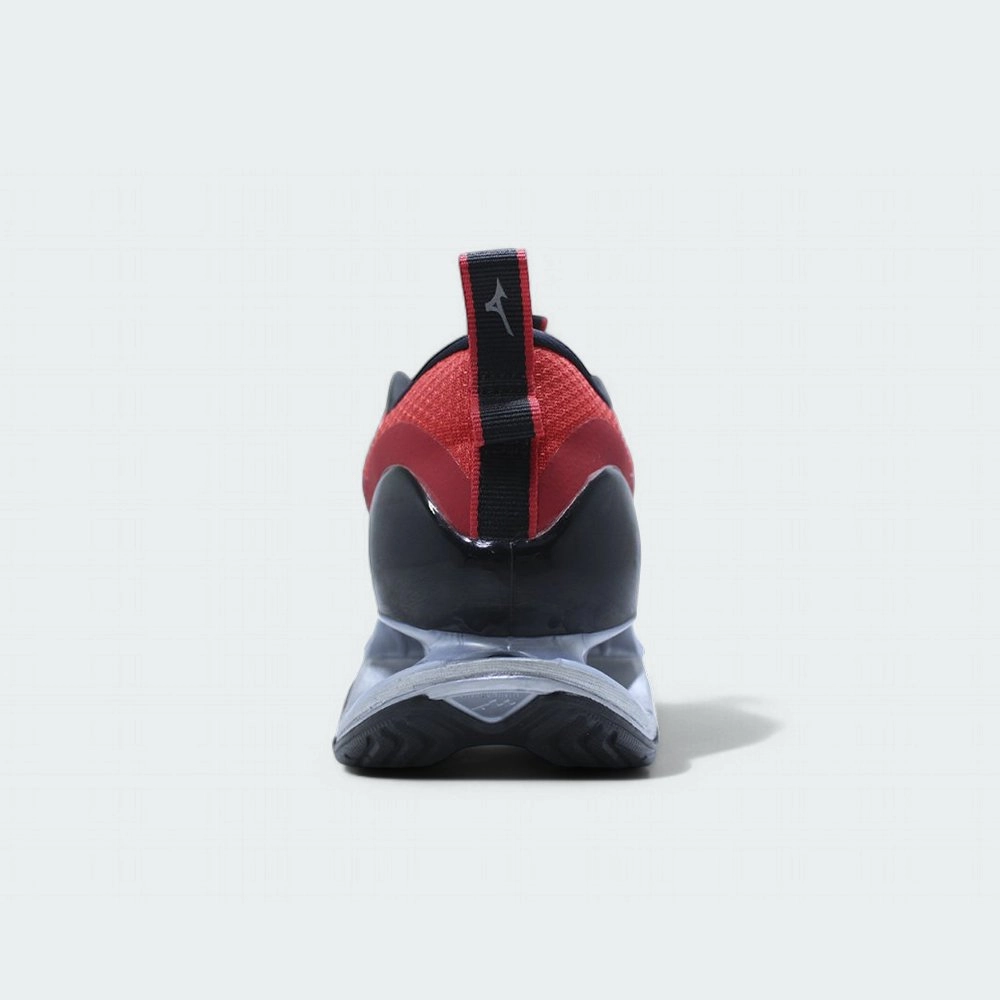 Tenis Mizuno Wave Prophecy 14 - masculino - preto e vermelho