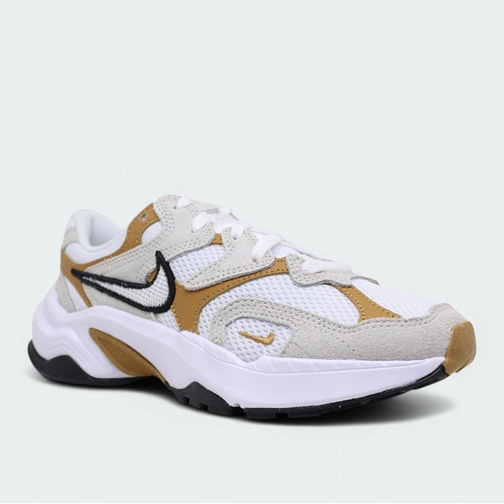 Tenis Nike Court Legacy - masculino - branco e amarelo queimado