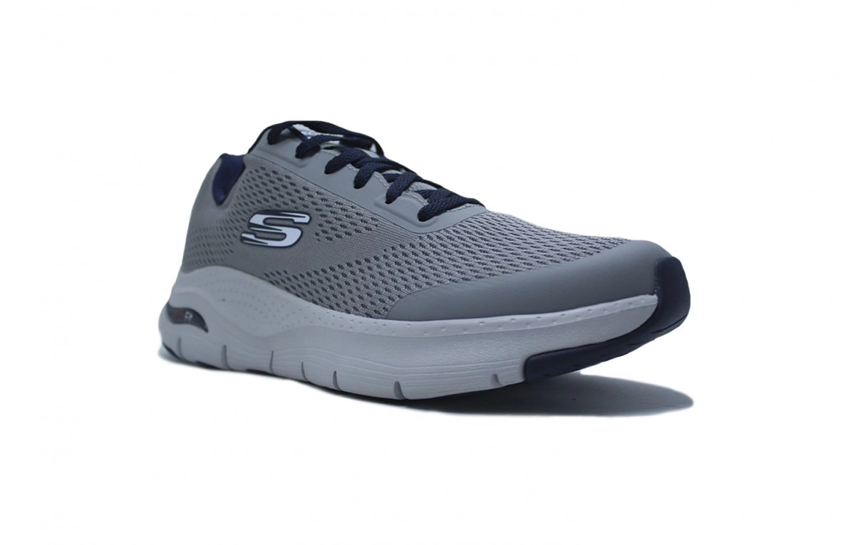 Tenis Skechers Arch Fit - masculino - preto