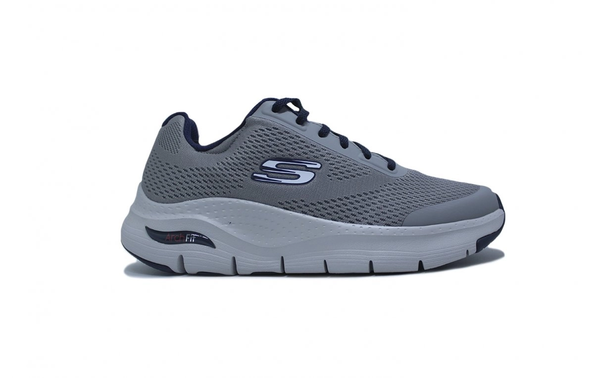 Tenis Skechers Arch Fit - masculino - preto