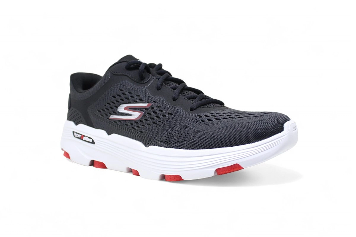 Tenis Skechers Go Run Elevate - feminino - cinza e rosa