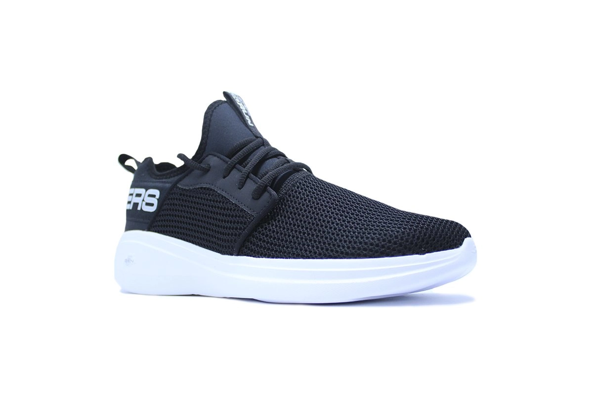 Tenis Skechers Go Run Fast Valor - masculino - vermelho e azul