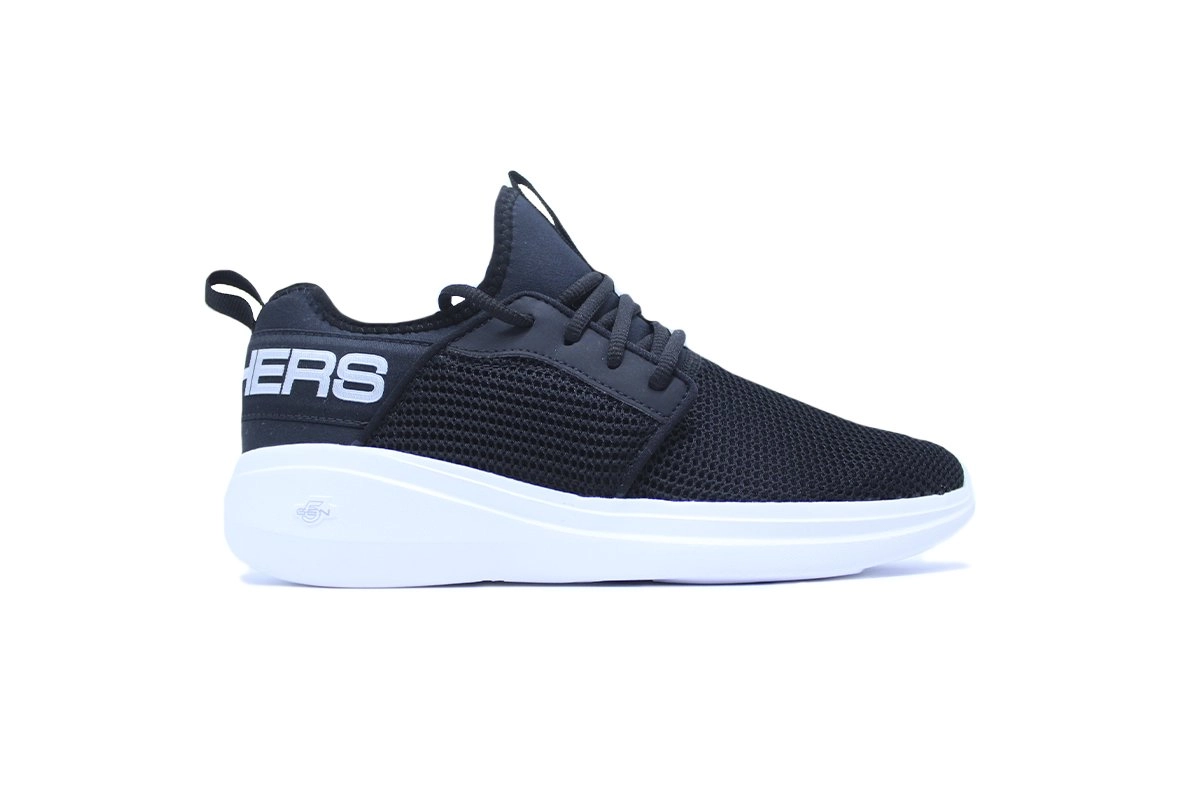 Tenis Skechers Go Run Fast Valor - masculino - vermelho e azul
