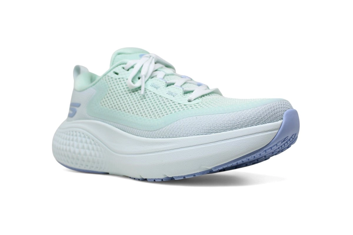 Tenis Skechers Go Run Supersonic Max - masculino - azul e branco