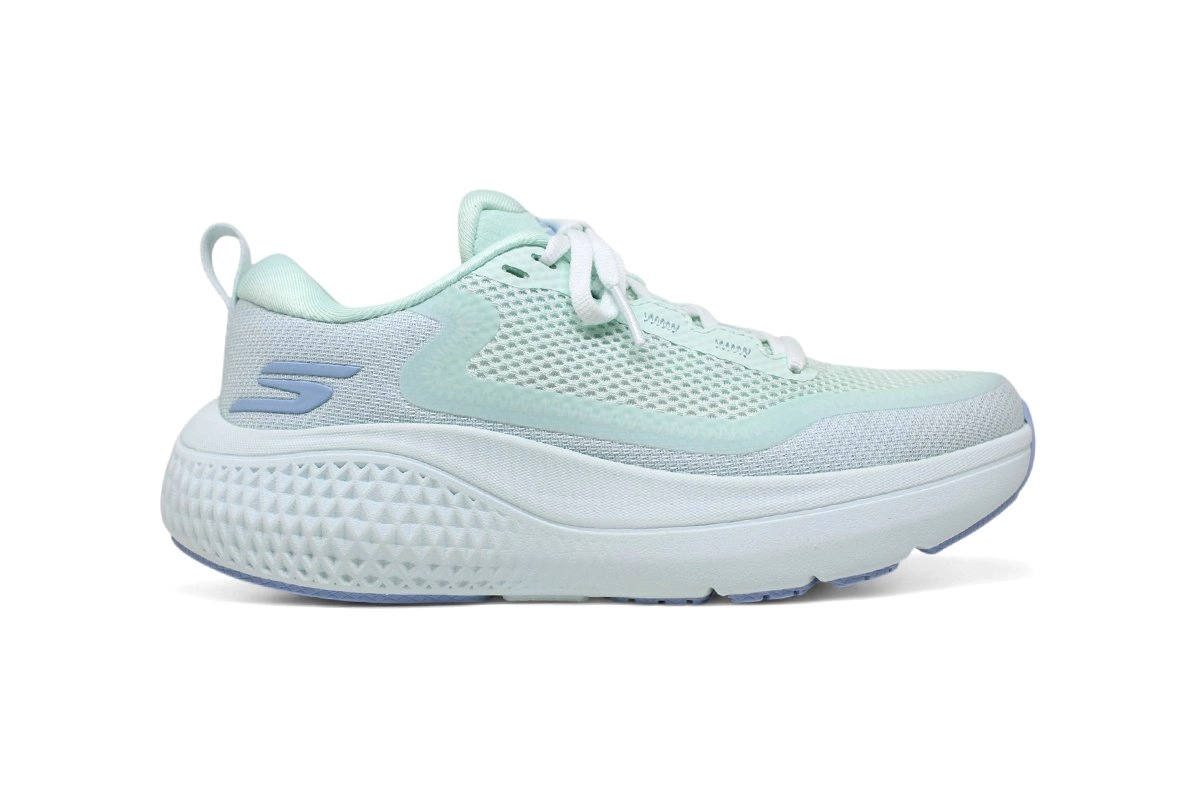 Tenis Skechers Go Run Supersonic Max - masculino - azul e branco