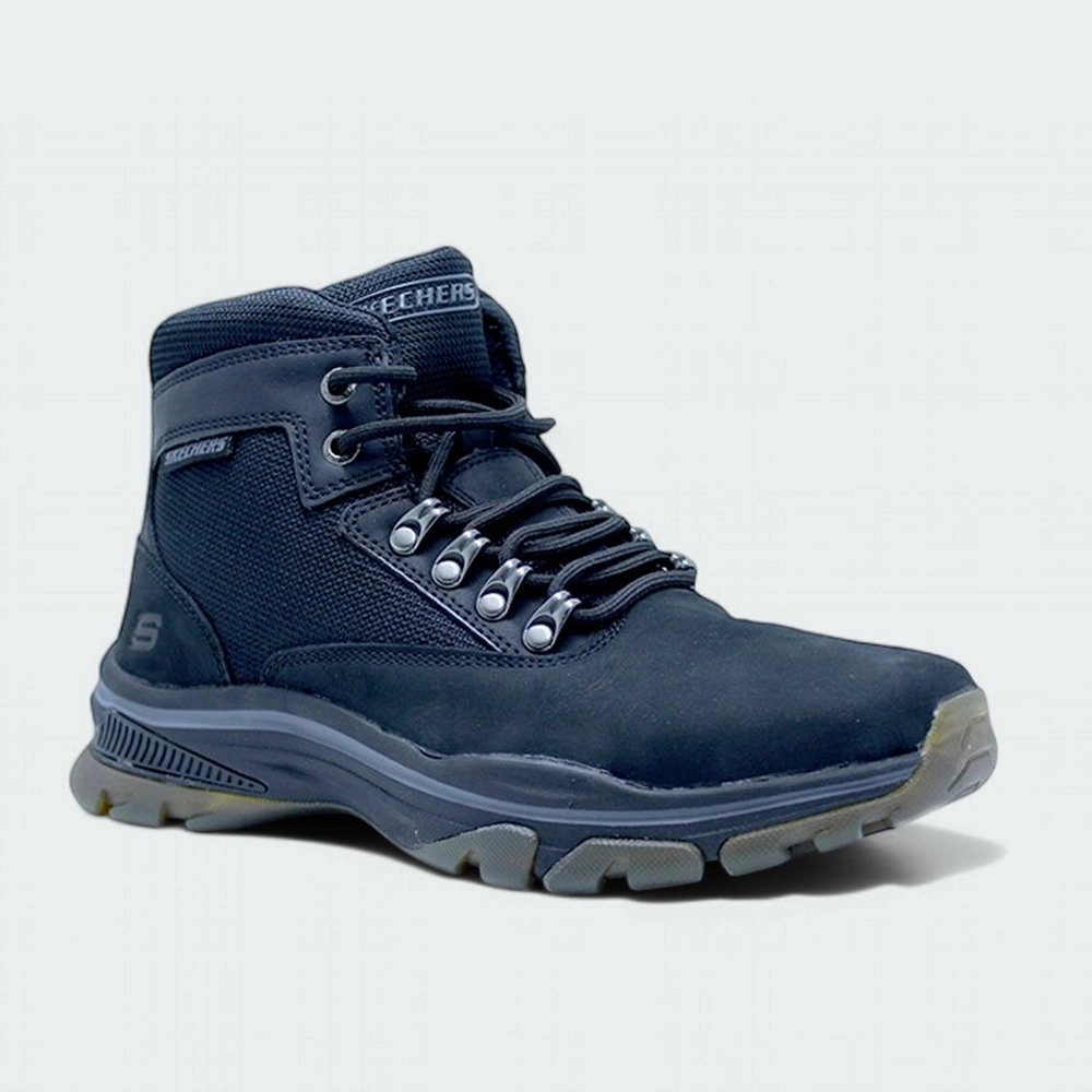 Tenis Skechers Skech-Lite Pro-Clear Rush - masculino - preto e cinza