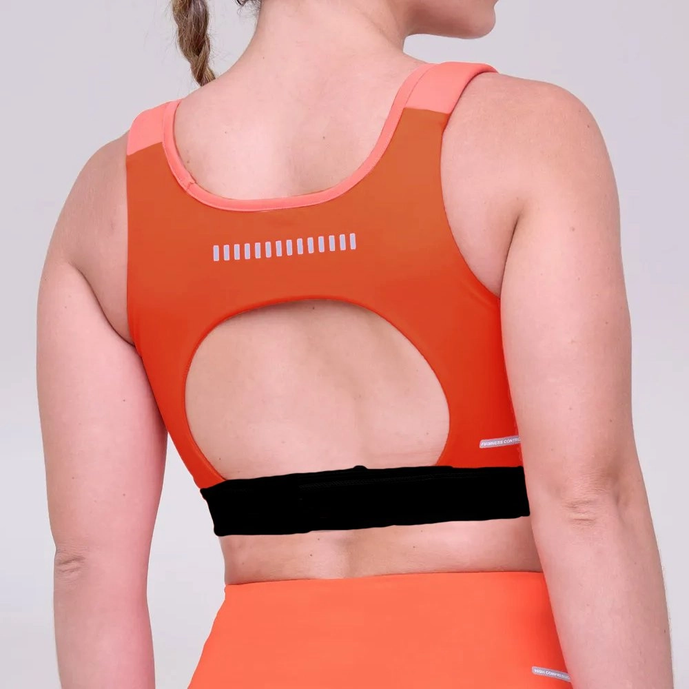 Top Authen Grit Gear Reto - feminino - marrom