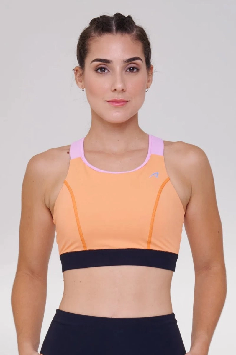 Top Authen Signature Samba 2 Em 1 - feminino - verde e preto