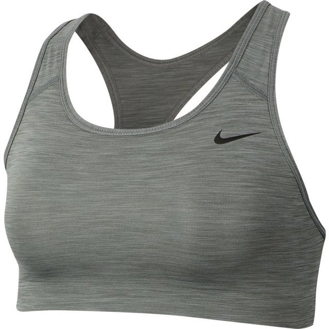 Top Nike Pro Swoosh - feminino - preto