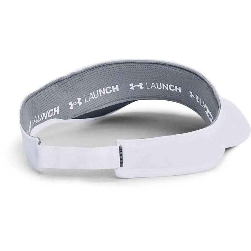 Viseira Under Armour Isochil Launch - unissex - branco