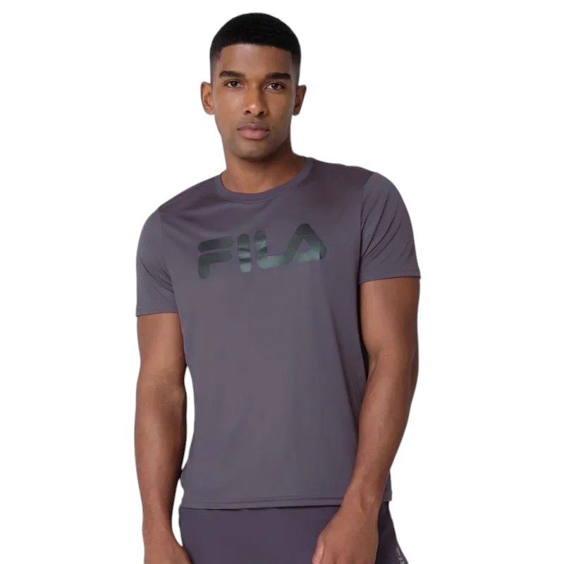 Camiseta Fila Basic Sports II masculino azul indigo Kenpo Sports