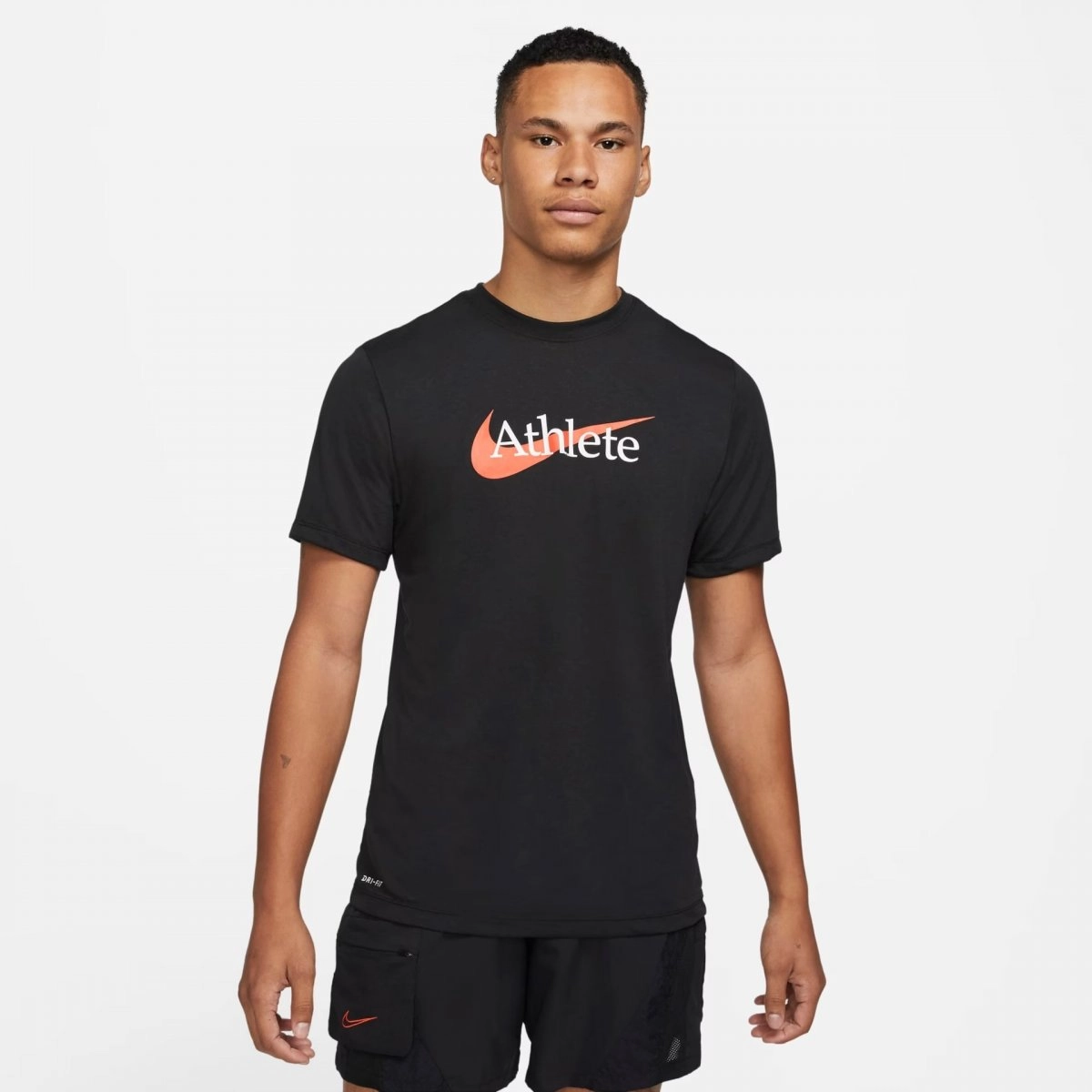 Camiseta Nike Swoosh Athlete Masculino Treino Preto | Kenpo Sports