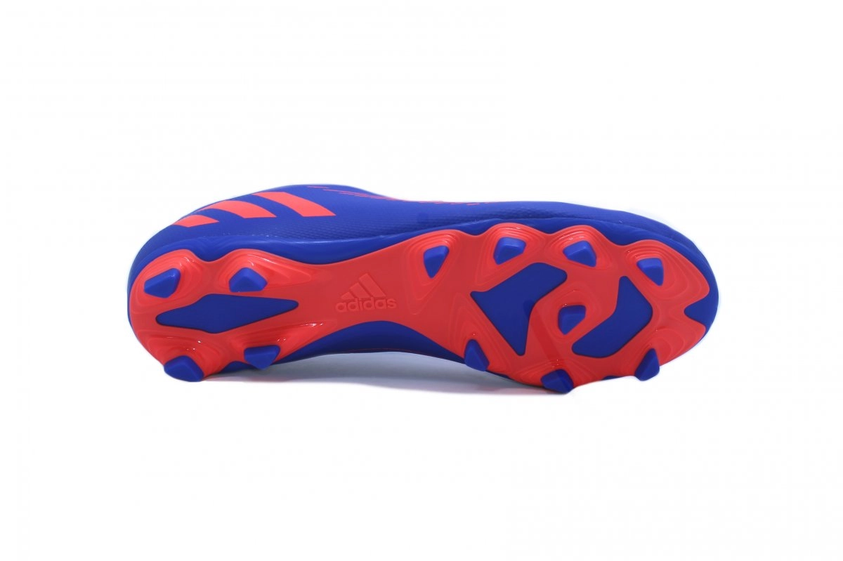 chuteira adidas predator 22 campo unissex vermelho azul | Kenpo Sports