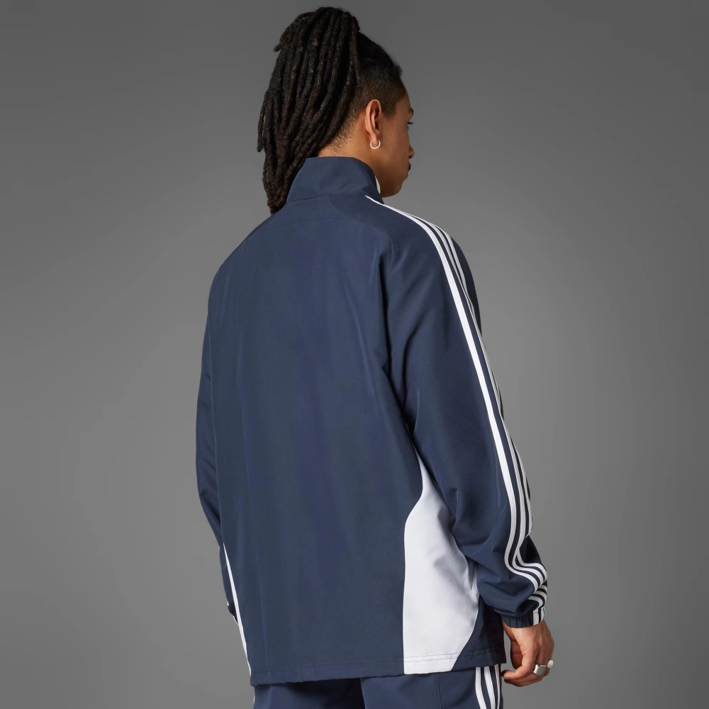 Jaqueta Adidas Real Madrid UBP masculino azul marinho branco