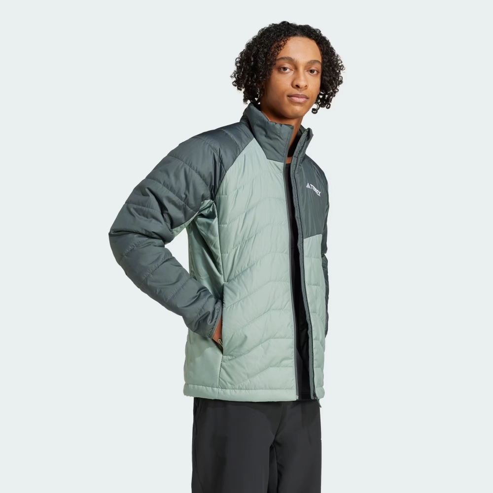 Jaqueta Adidas Terrex Multi masculino verde impermeável | Kenpo Sports