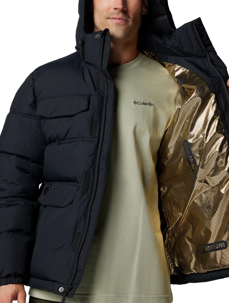Jaqueta Columbia Landroamer Puffer masculino preto | Kenpo Sports