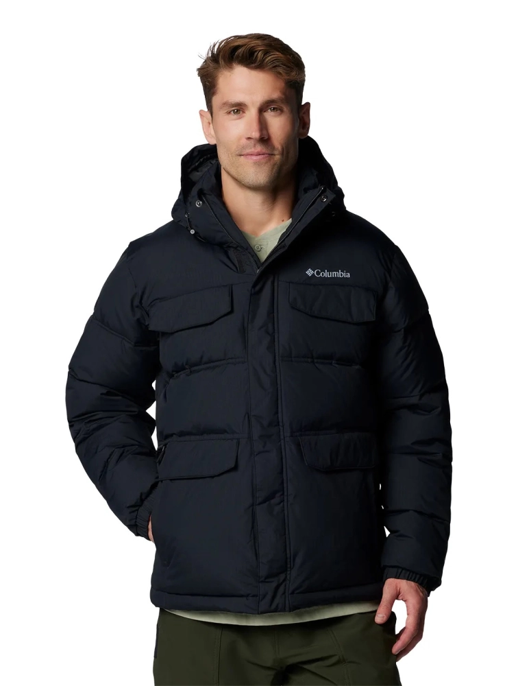 Jaqueta Columbia Landroamer Puffer masculino preto | Kenpo Sports