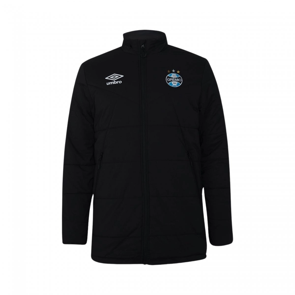 Jaqueta Umbro Gremio 2023 masculino preto Kenpo Sports