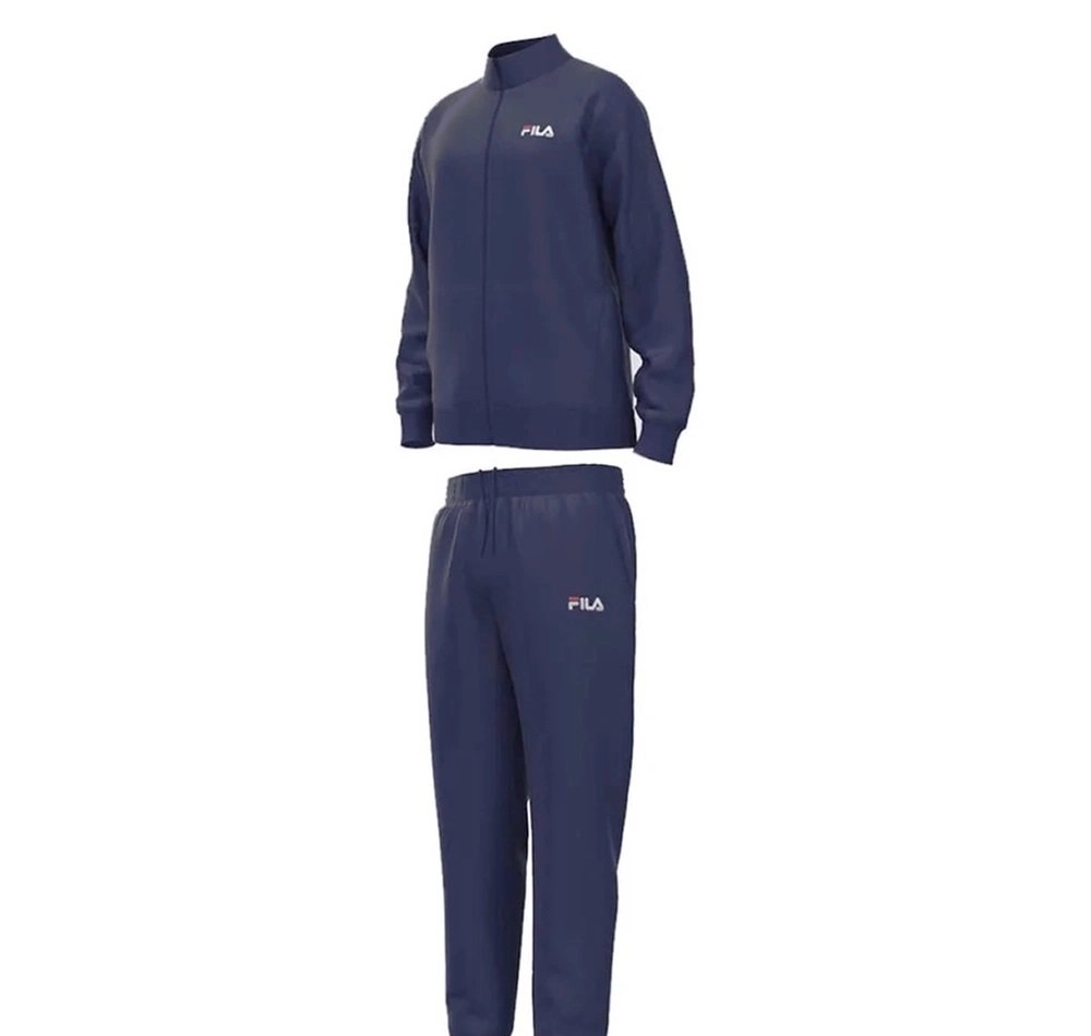 Agasalho Fila Basic Sports - masculino - azul marinho