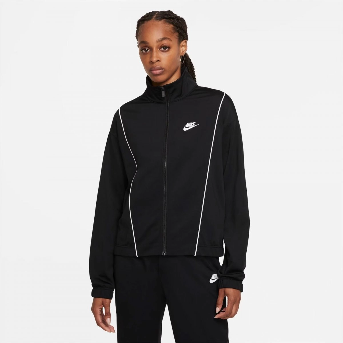 Agasalho Nike Sportswear - feminino - preto e branco