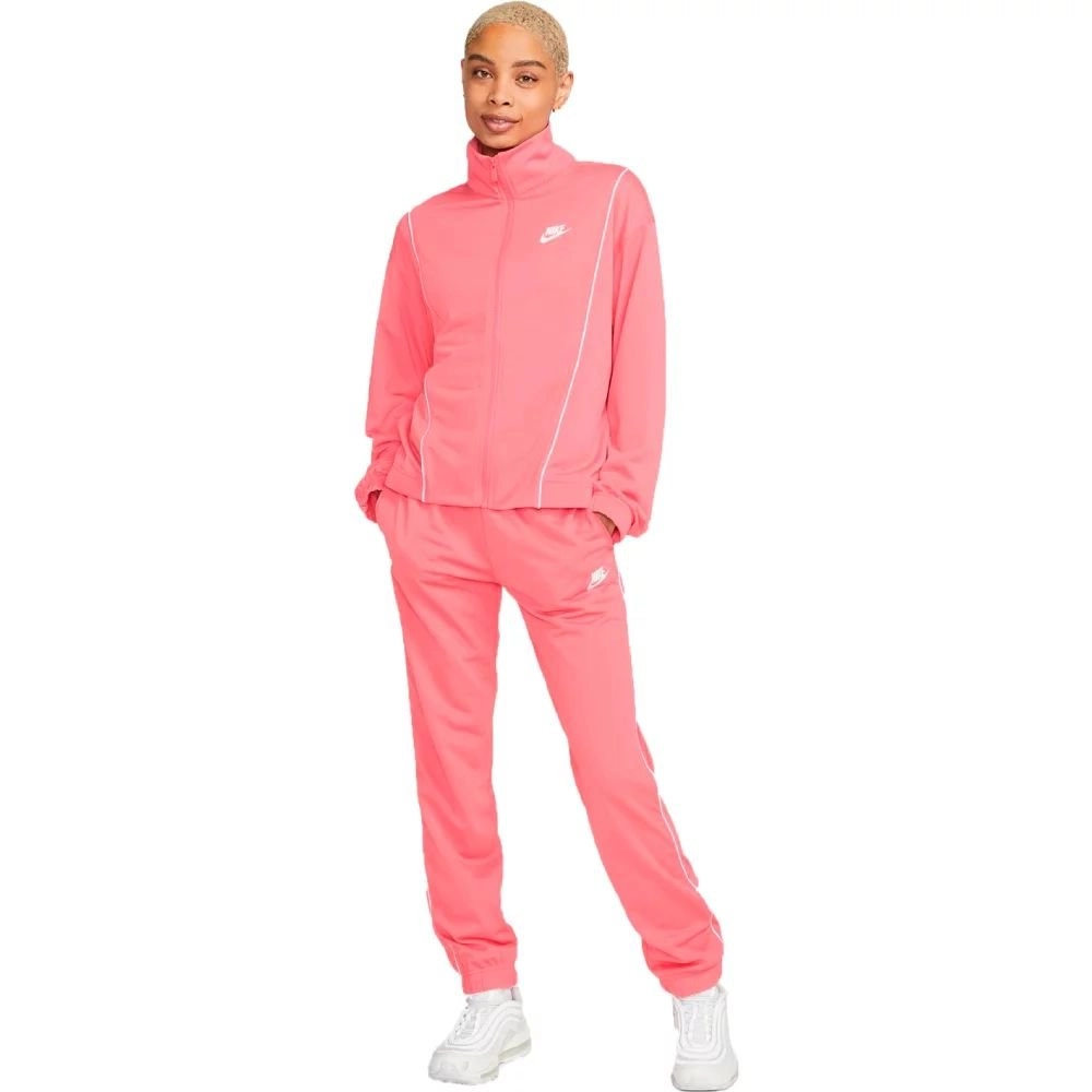 Agasalho Nike Sportswear - feminino - rosa e branco