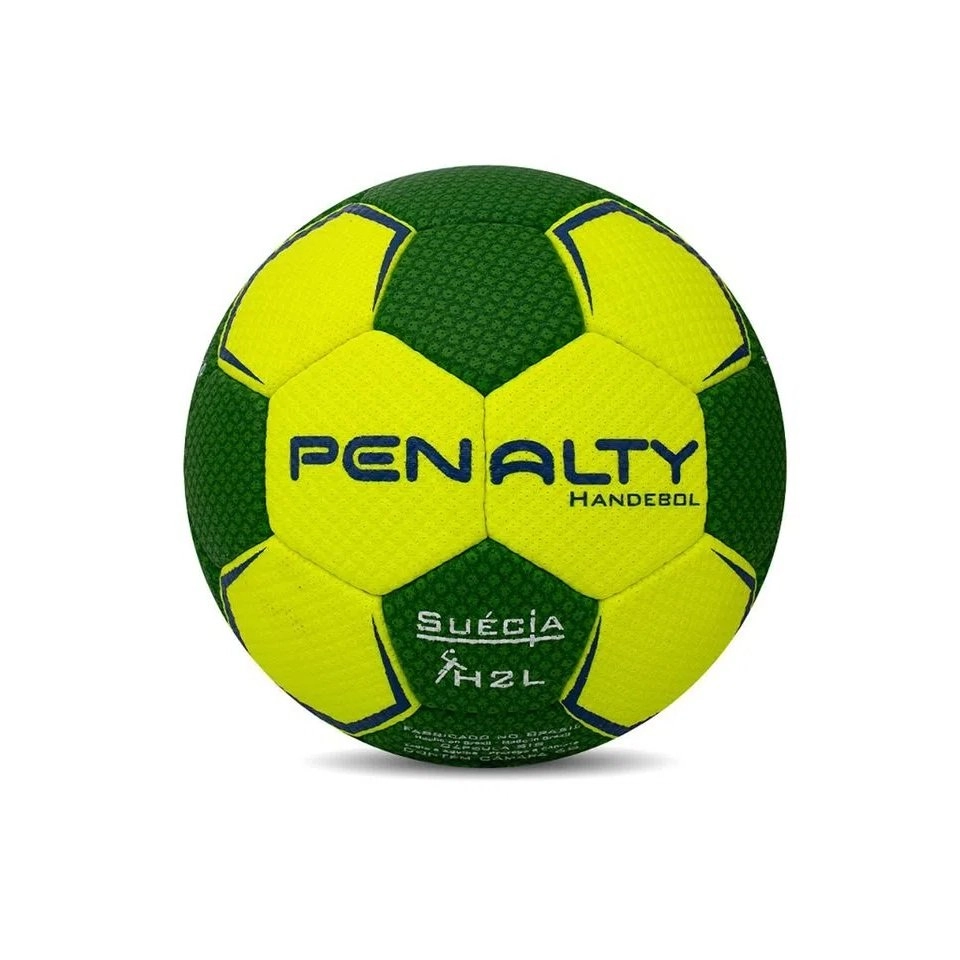Bola handebol Penalty Suecia H2l Ultra Grip - unissex - amarelo e verde