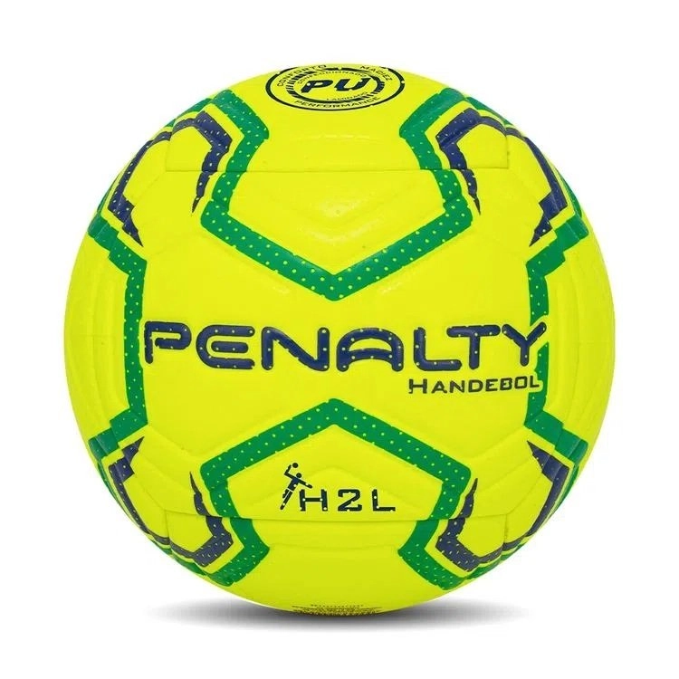Bola Penalty Handebol Hand H2l Ultra Fusion Xxiii - unissex - amarelo e verde