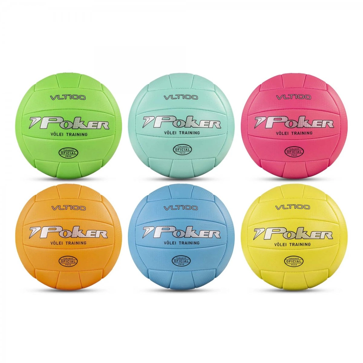 Bola Poker Volei Training Vlt 100 - unissex - cores sortidas