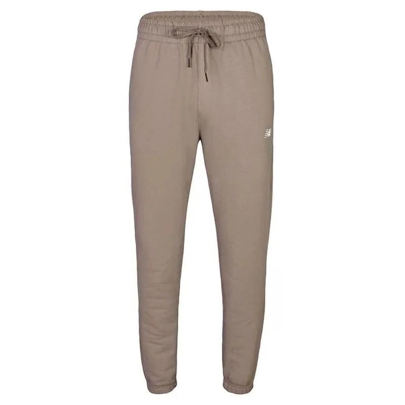 Calca New Balance Essentials Small Logo - masculino - marrom claro
