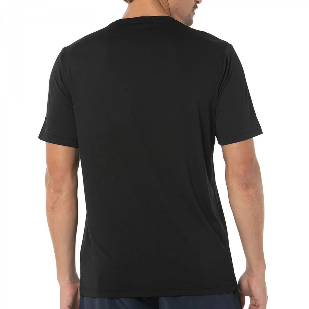 Camiseta Mizuno T Shirt - masculino - preto e colorido