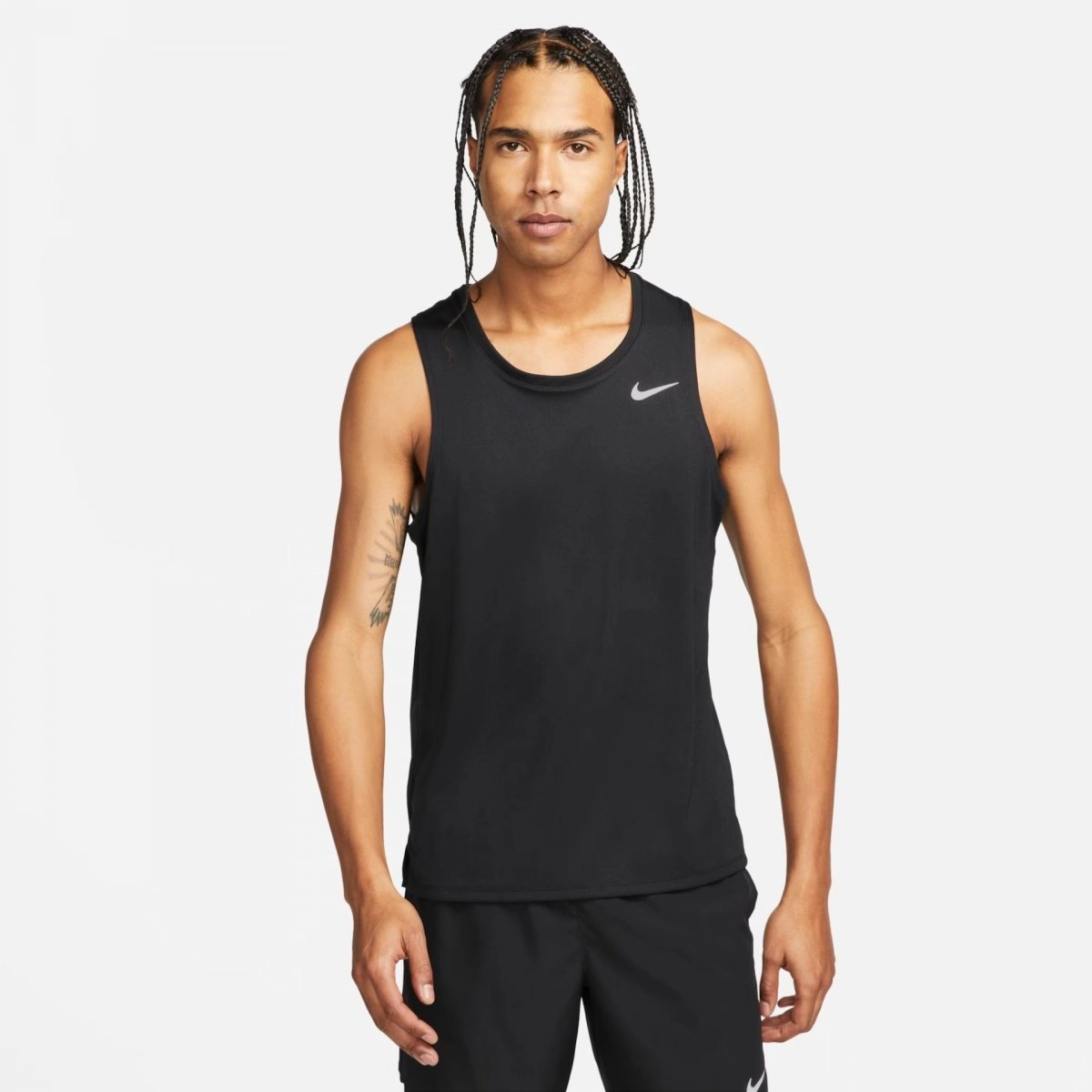 Camiseta Nike Dri-FIT Running Miler Tank - masculino - preto
