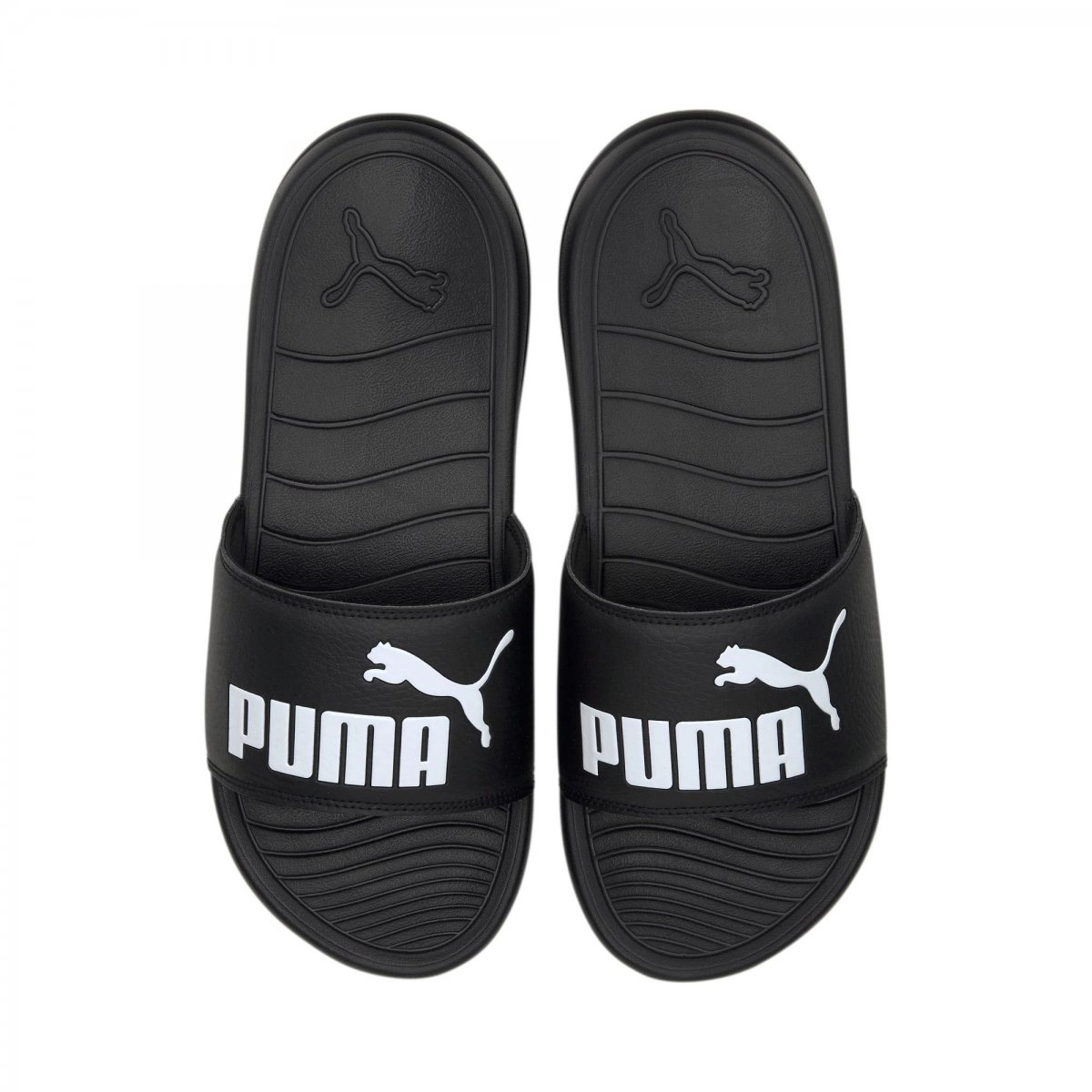 Chinelo Puma Pop Cat 20 - feminino - preto