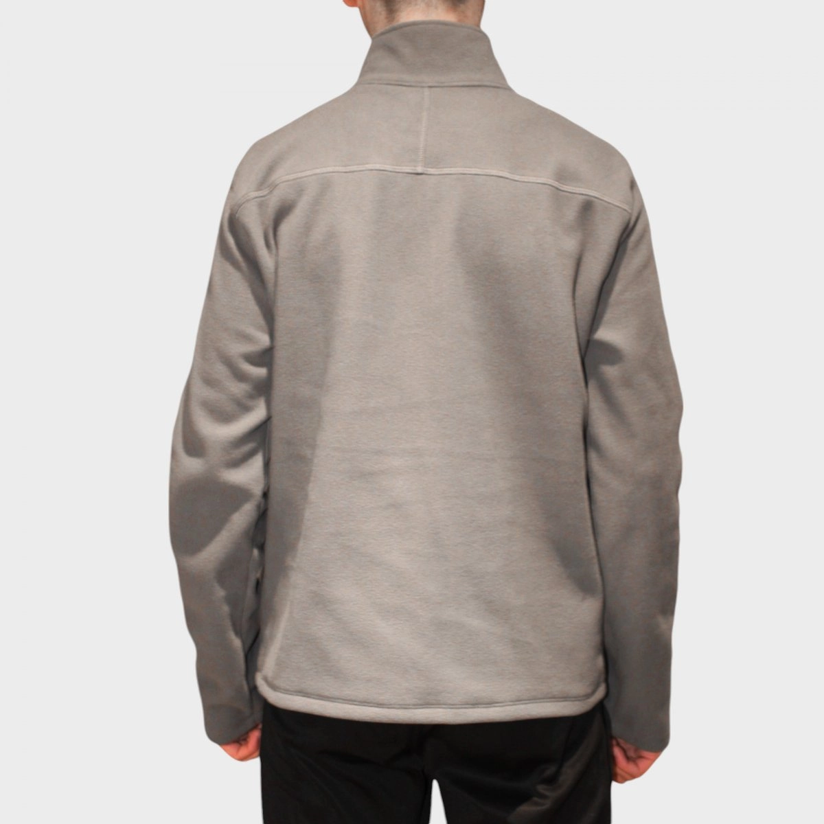 Jaqueta Bull Terrier Ziper Curto Fleece - masculino - grafite