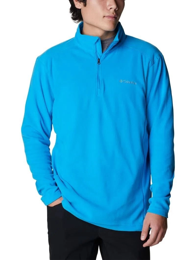 Jaqueta Columbia Klamath Range Ii Half Zip - masculino - azul
