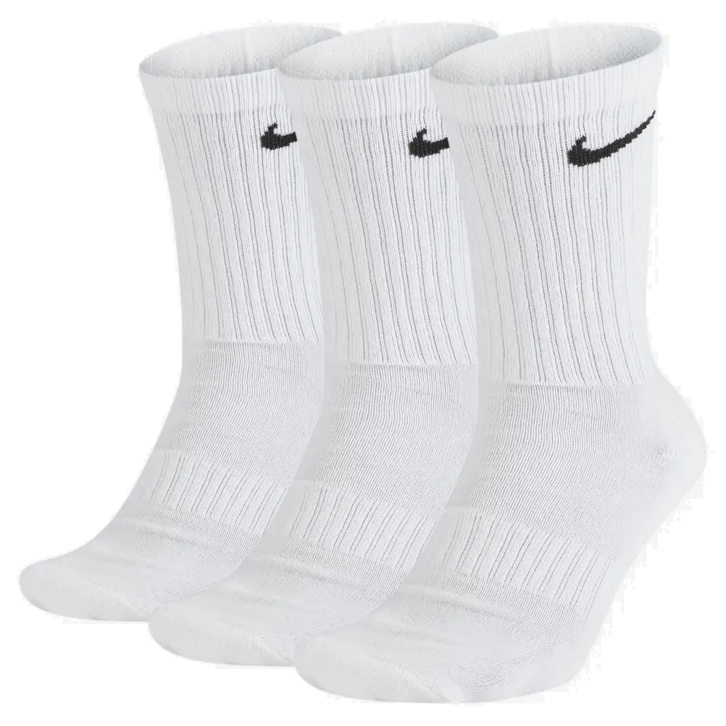 Meiao Nike Everyday Lightweight - unissex - branco 