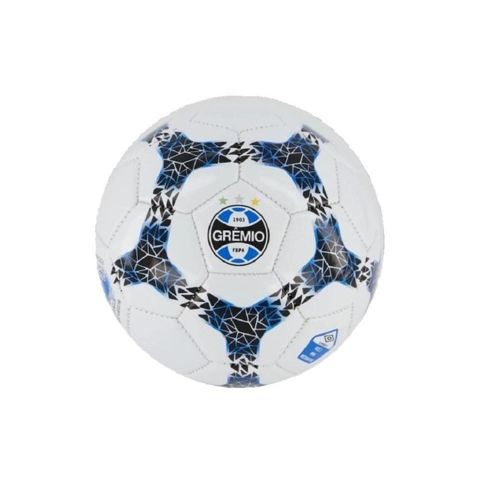 Mini Bola Umbro Gremio - unissex - branco e azul