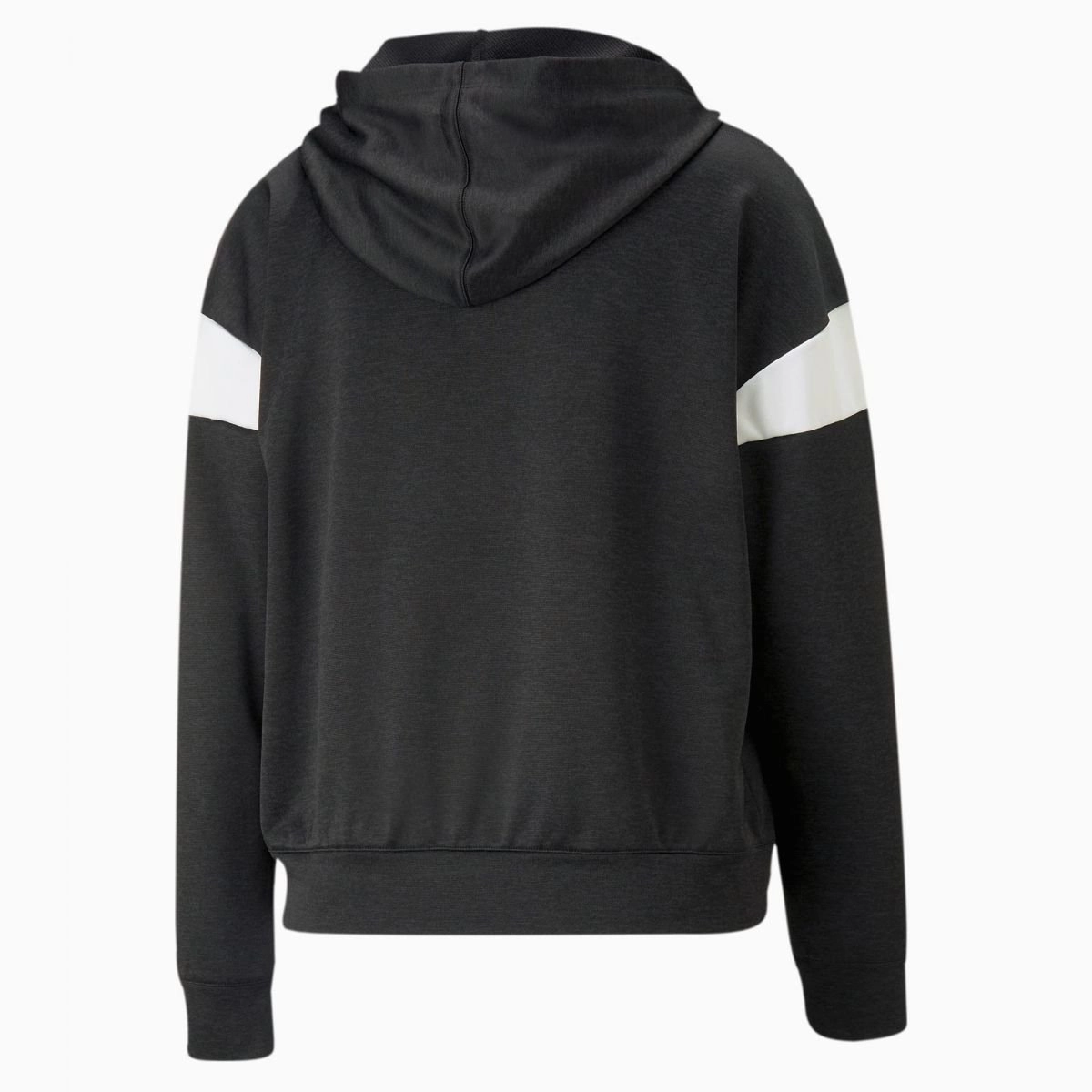 Moletom Puma Fit Tech Knit - feminino - preto e branco