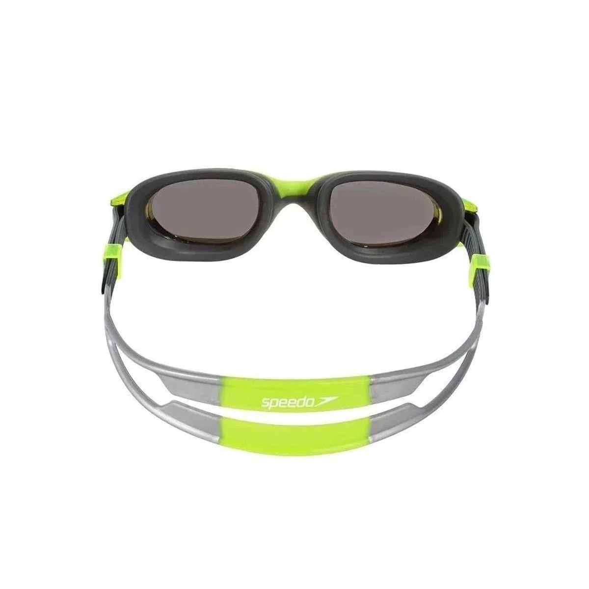 Oculos Natacao Speedo Horizon Plus Espelhado - unissex - preto e verde