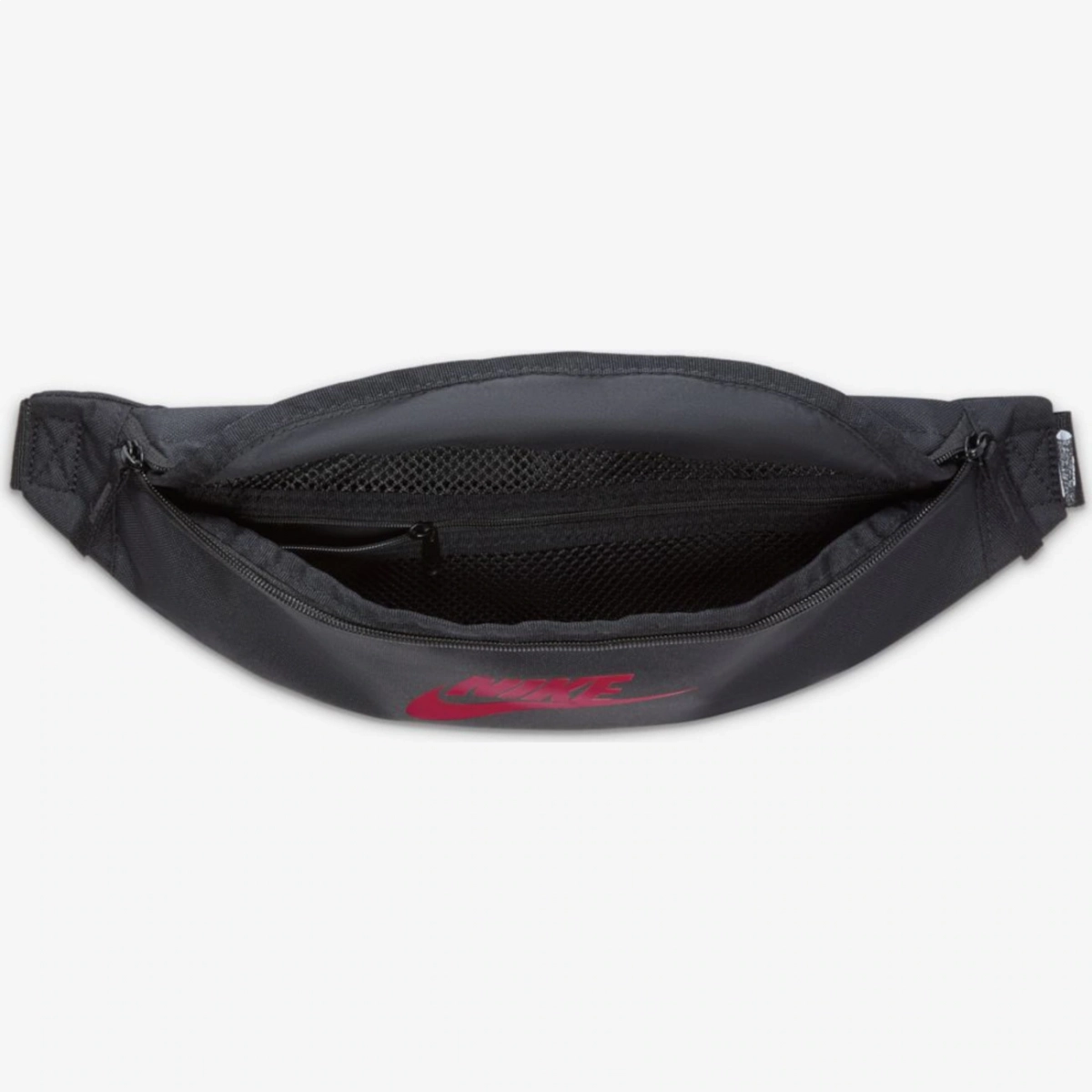 Pochete Nike Heritage Waistpack - unissex - preto e vermelho
