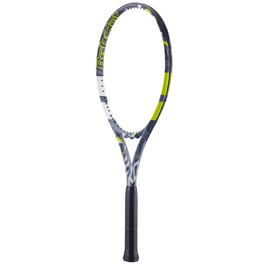 Raquete Babolat Evo Aero Sem Cordas - unissex - preto e verde