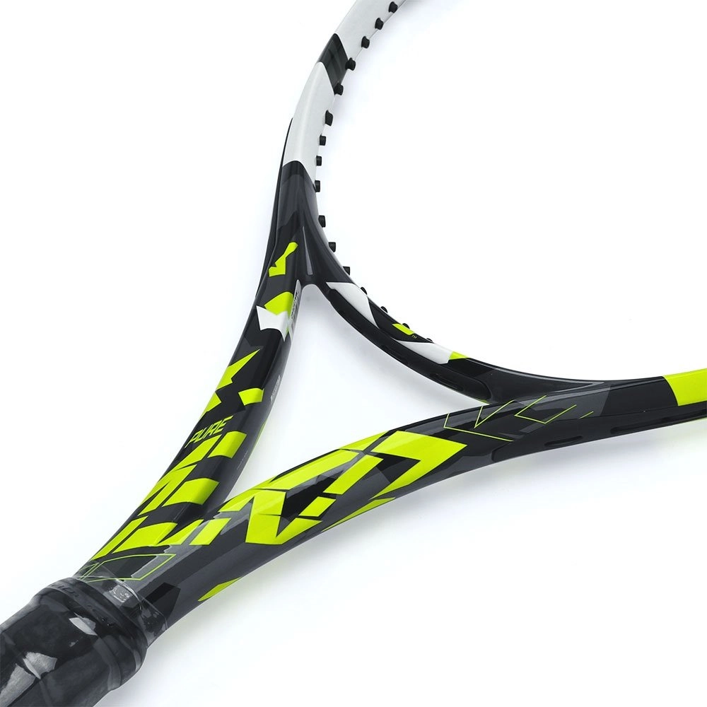 Raquete Babolat Pure Aero - unissex - preto e amarelo