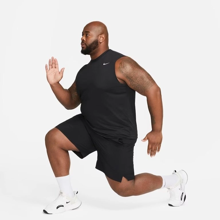 Regata Nike Dri-FIT Legend - masculino - preto e cinza