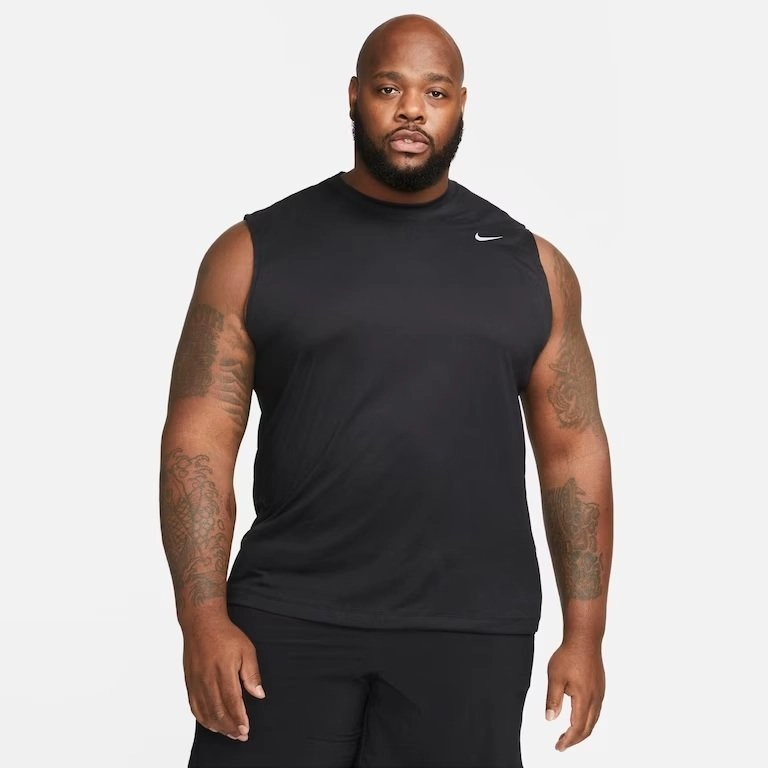 Regata Nike Dri-FIT Legend - masculino - preto e cinza
