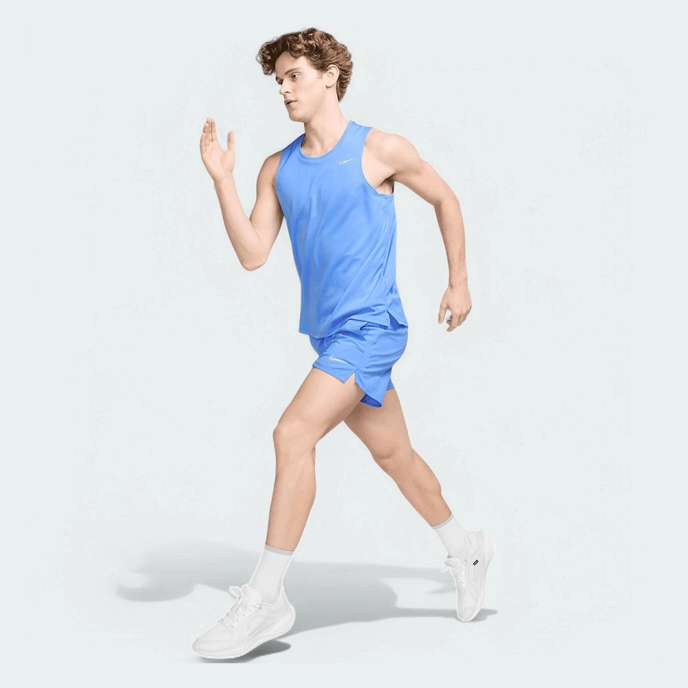 Regata Nike Dri-fit Miler Tank - masculino - azul claro