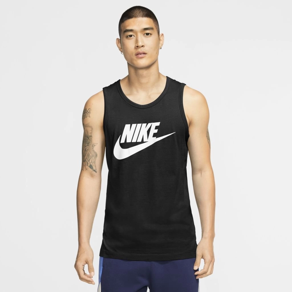 Regata Nike Sportswear Icon Futura - masculino - preto e branco